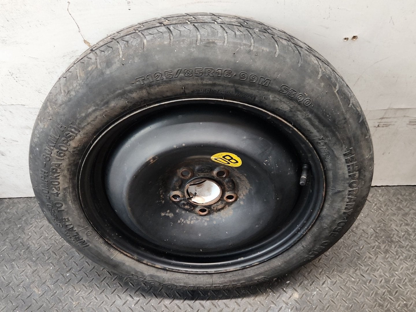 Ford C-Max MK1 FL (C214) MPV 16" Spare Wheel with Hankook Tyre 125/85/16