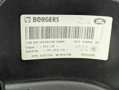 20-24 LANDROVER DISCOVERY SPORT REAR CUP HOLDER RH LK72674A36AB