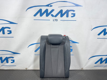 16-19 AUDI A4 B9 S-LINE REAR PASSENGER SIDE HALF LEATHER BACKREST SEAT IN BLACK