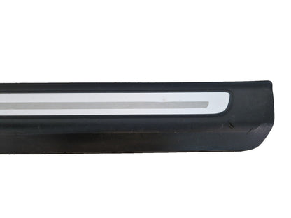 16-20 AUDI Q7 4M GENUINE OEM FRONT RIGHT DOOR SILL SCUFF PALTE TRIM 4M0853374