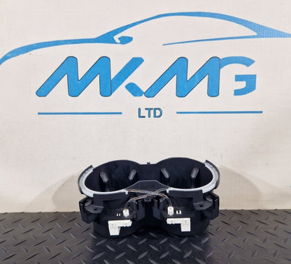 16-19 AUDI A4 B9 GENUINE OEM TWIN DOUBLE ILLUMINATED CUP HOLDER TRIM 8W0862533A