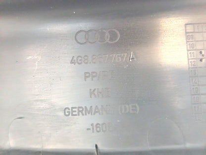 10-18 AUDI A7 4G S-LINE REAR LEFT NSR C PILLAR LOWER SILL TRIM COVER 4G8867767A