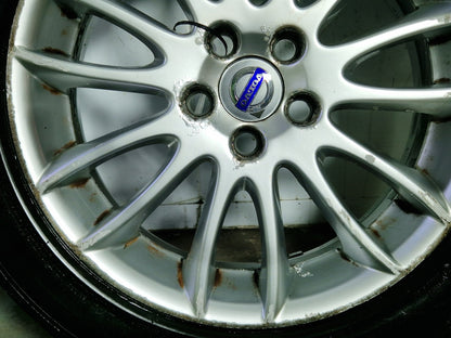 Volvo S40 MK2 (MS) 17" Alloy Wheel with Tyre 205/55/17 ~4mm 30671414