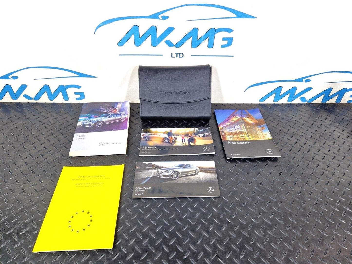 14-21 MERCEDES BENZ C200 W205 COMPLETE OWNERS MANUAL IN ENGLISH A2055843011