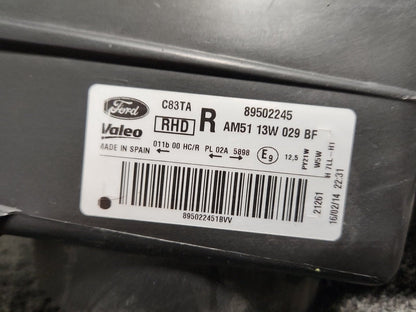 Ford Grand C-Max MK2 (C344) MPV Front Right O/S Driver Headlight AM5113W029BF