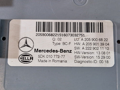 MERCEDES BENZ X253 GENUINE OEM SAM CONTROL MODULE UNIT A2059006822