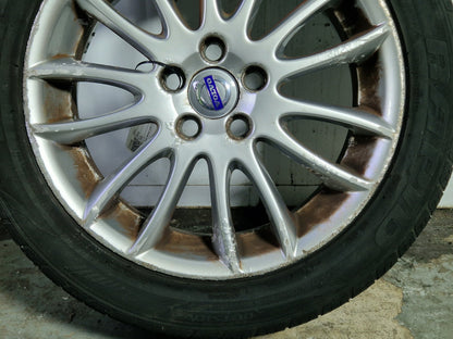 Volvo S40 MK2 (MS) 17" Alloy Wheel with Tyre 205/55/17 ~4mm 30671414