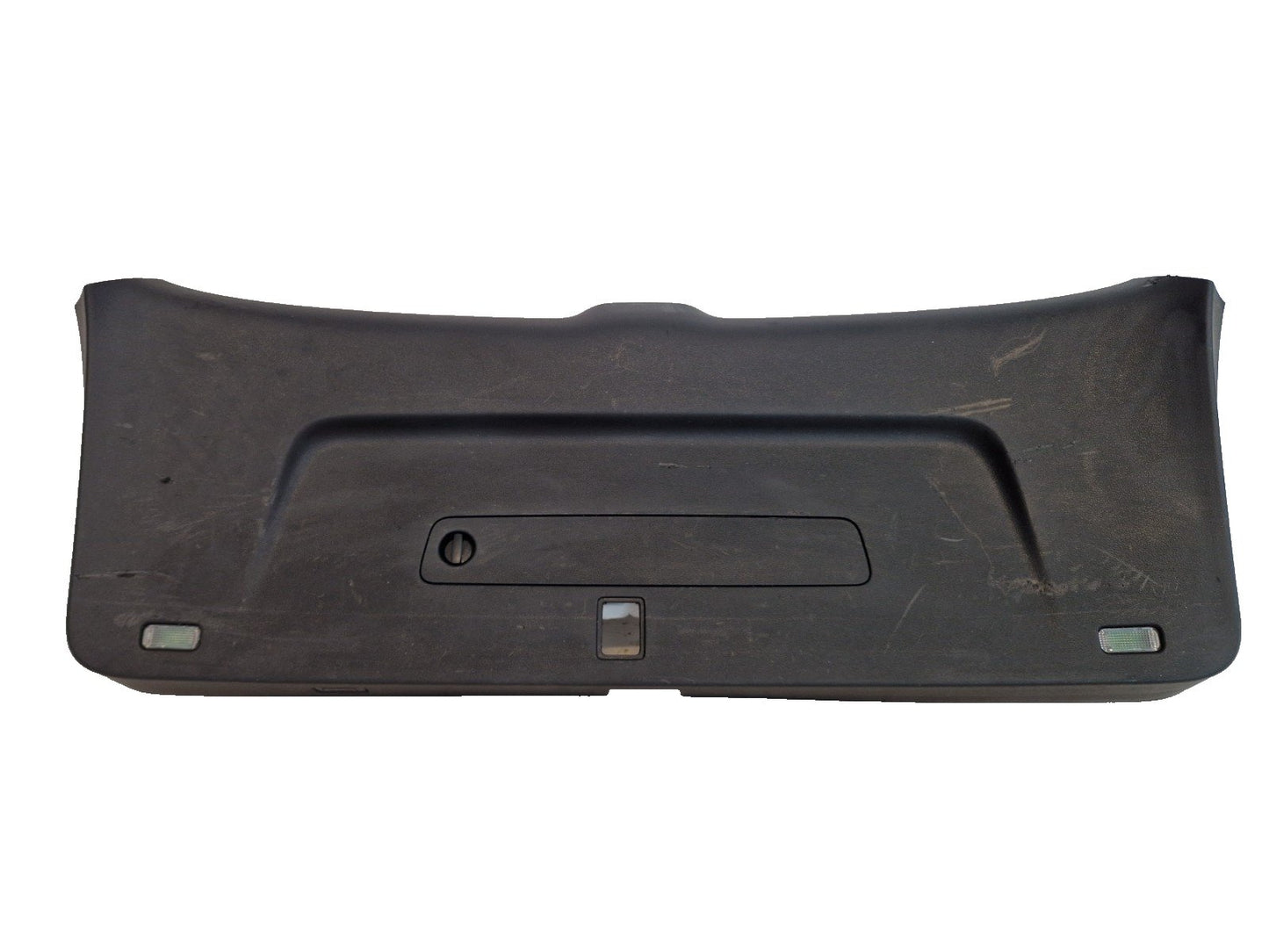 16-20 AUDI Q7 4M GENUINE TAILGATE BOOTLID COVER PANEL IN BLACK 4M0867973B