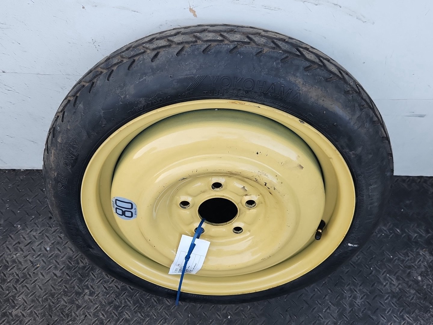 Mitsubishi Lancer MK5 (CX8A) Hatchback 16" Spare Wheel with Tyre 125/70/16