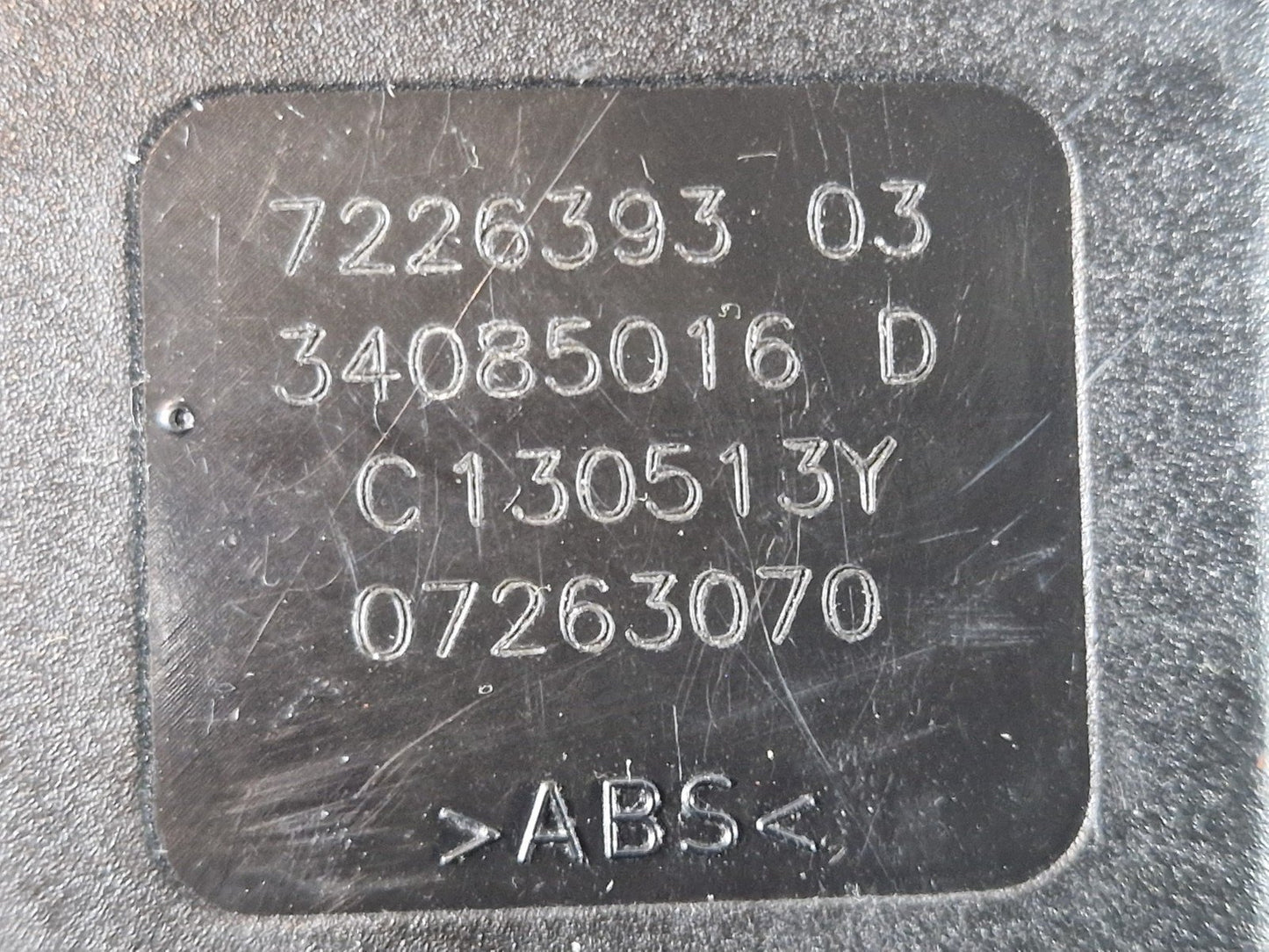 BMW Unknown Part Type 7226393