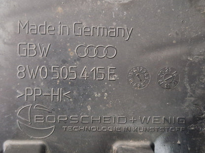 16-23 AUDI A4 B9 GENUINE REAR LEFT CONTROL ARM COVER GUARD 8W0505415E