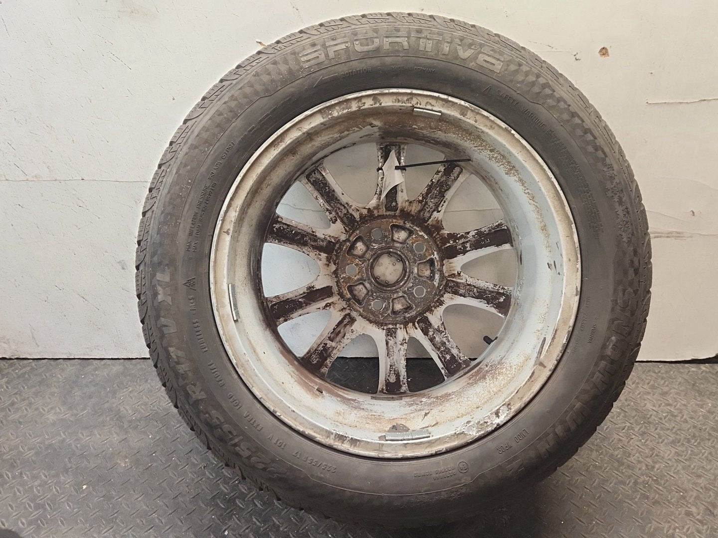 Mazda 6 MK3 (GJ) 17" Alloy Wheel with Tyre 225/55/17 ~6mm