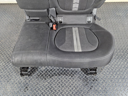 16-22 BMW X1 F48 GENUINE OEM REAR LEFT N/S PASSENGER SIDE CLOTH FABRIC SEAT