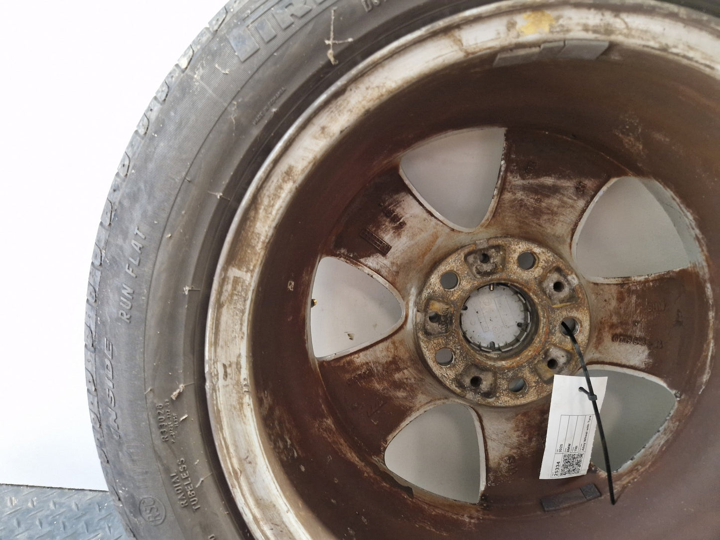 BMW 116i E87 16" Alloy Wheel with Tyre 205/55/16 ~5mm 6779696