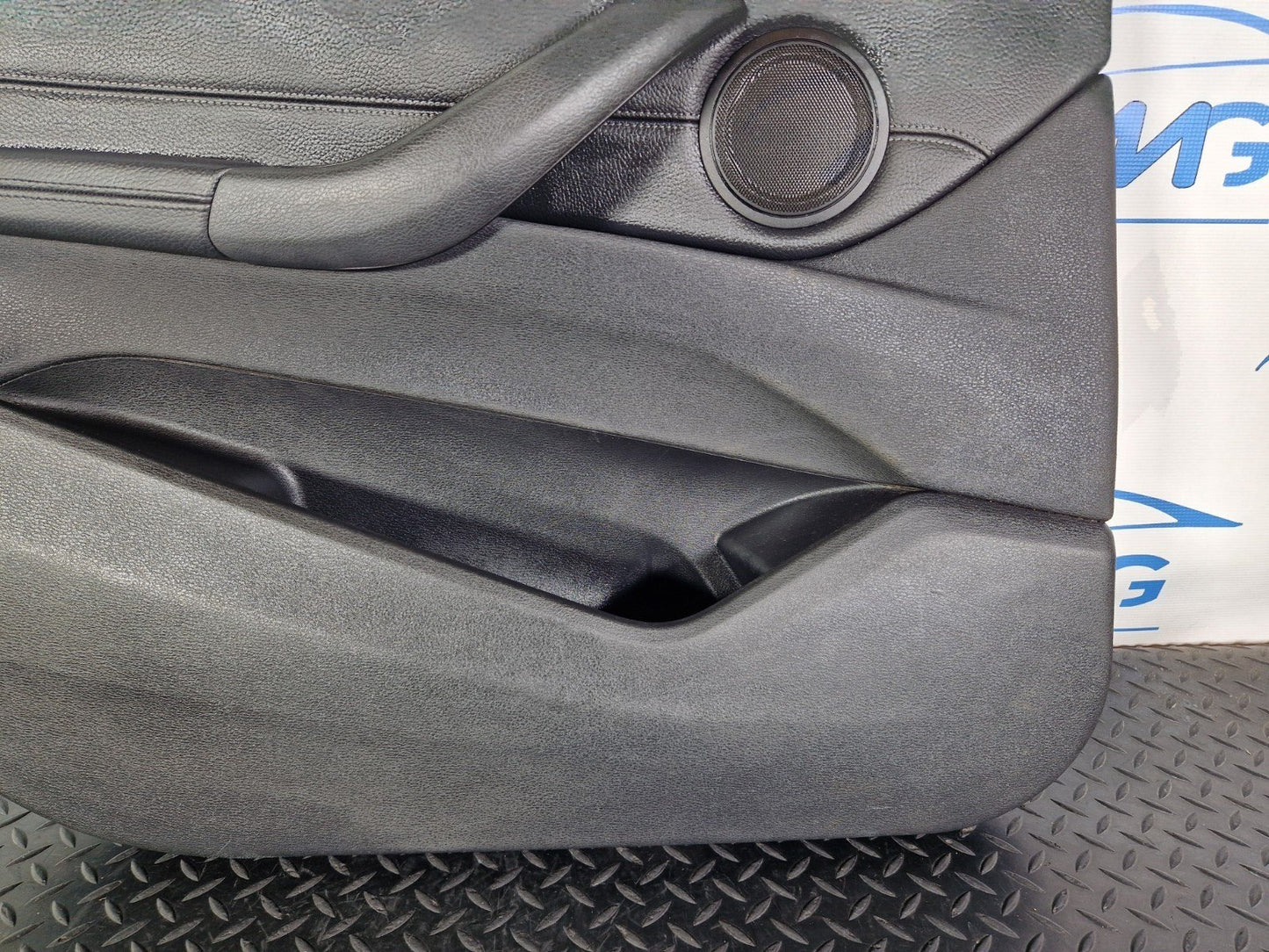 16-22 BMW X1 F48 GENUINE FRONT PASSENGER SIDE DOOR CARD PANEL IN BLACK