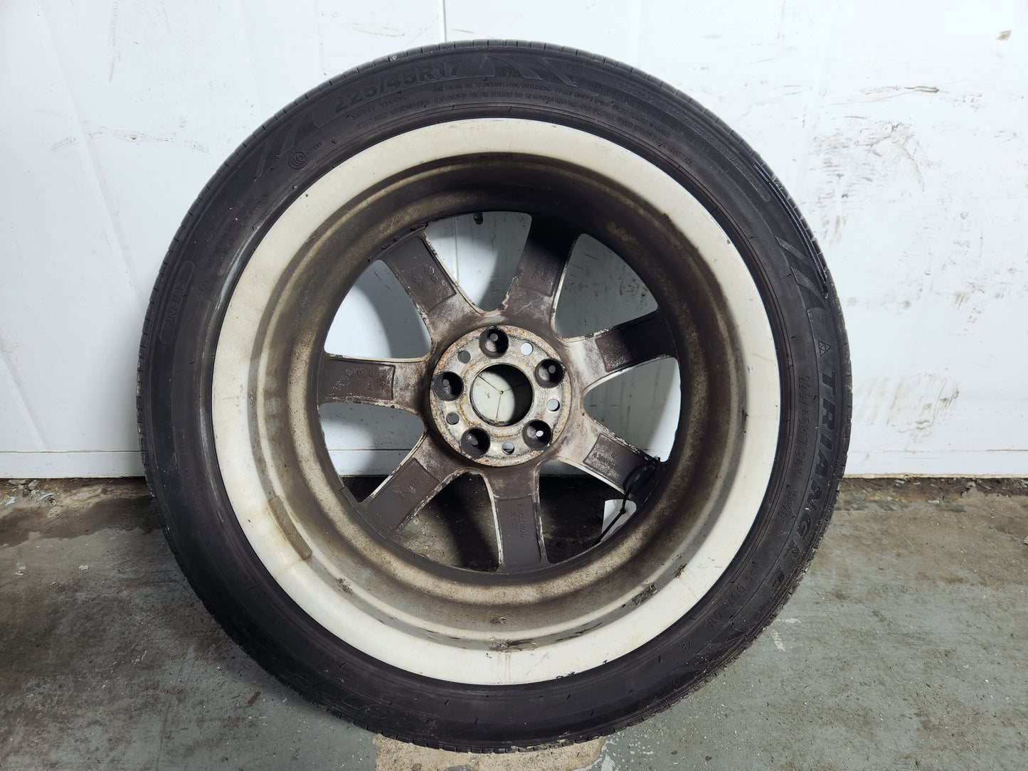 Mercedes C-Class W203 (FL) 17" Alloy Wheel with Tyre 225/45/17 ~3mm A2034011802