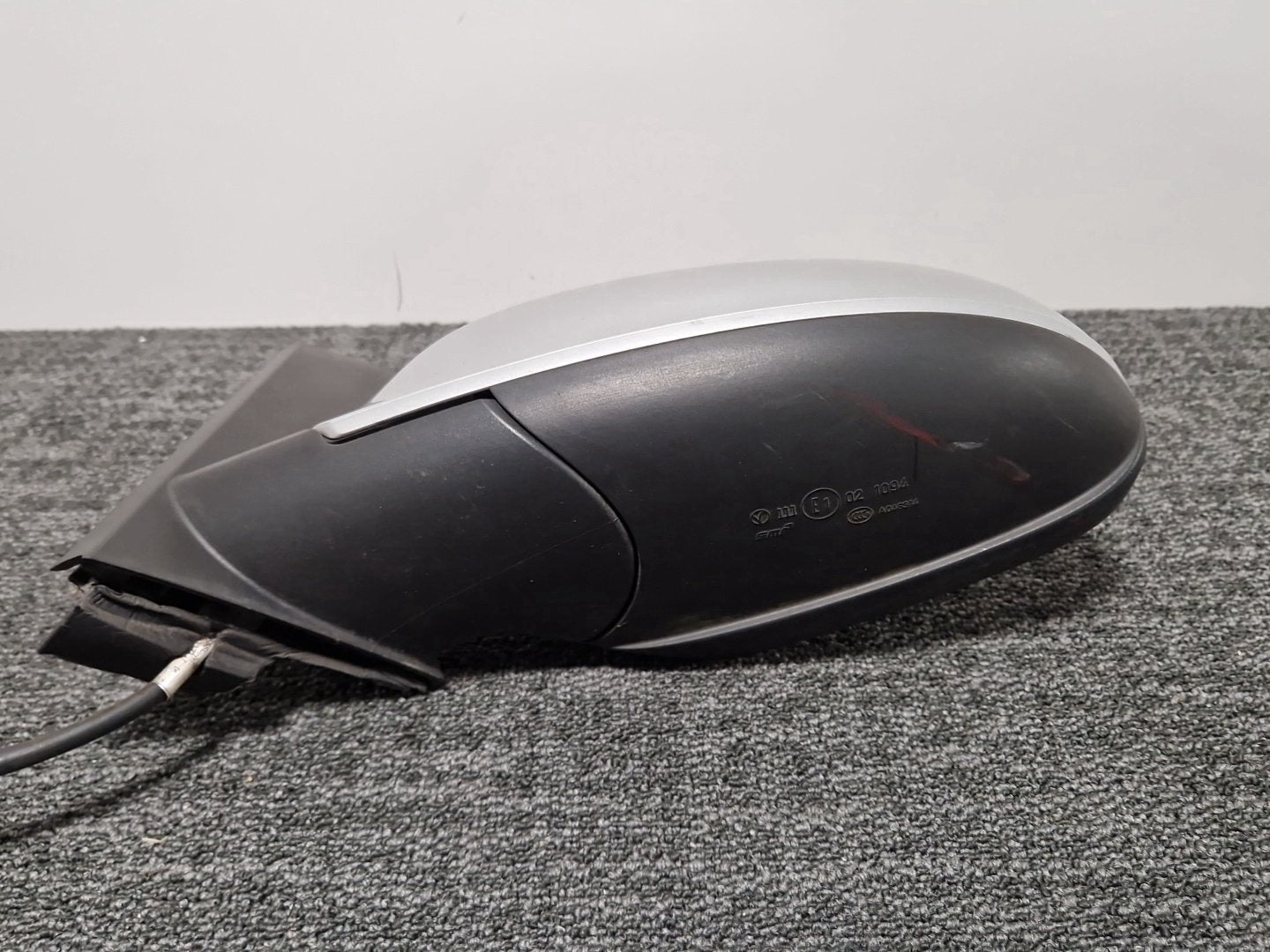 Vauxhall Astra MK6 (J) (A3400) Hatchback Front Left Door Wing Mirror in Silver