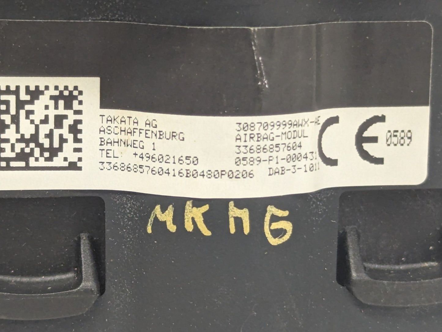 2017 BMW X1 F48 F49 DRIVERS A!R BAG 308709999
