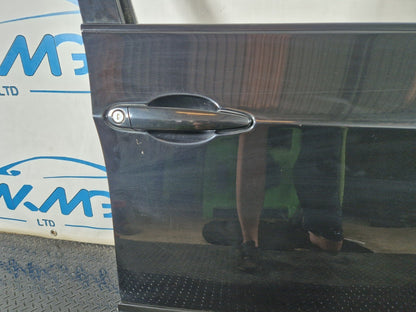 10-13 BMW X5 E70 LCI FRONT RIGHT DRIVER O/S COMPLETE DOOR BLACK 475