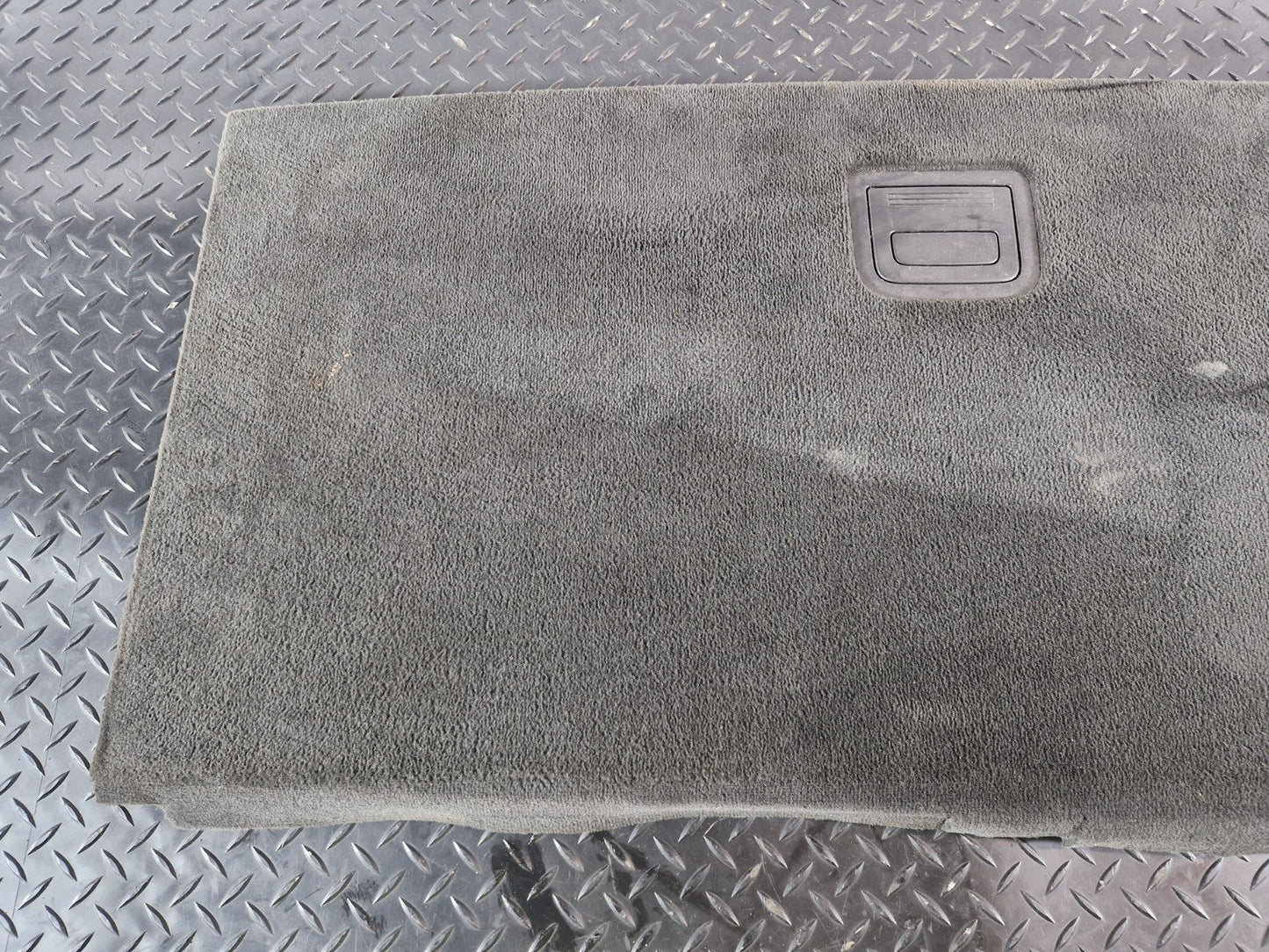 16-20 AUDI Q7 4M S-LINE GENUINE BOOT LINER  TRUNK FLOOR MAT CARPET 4M0863462C