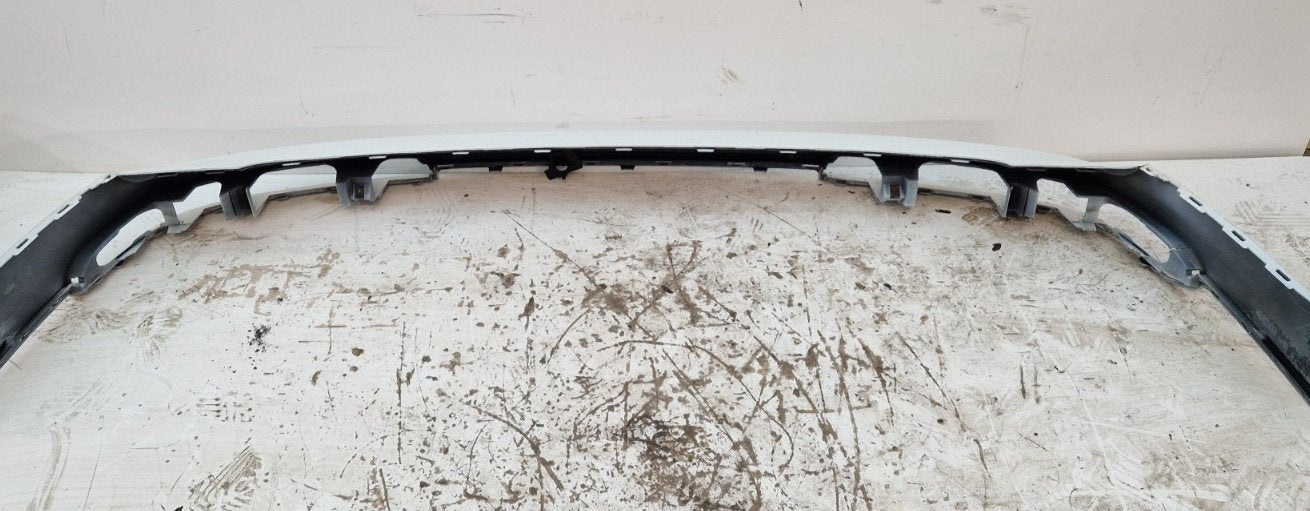 16-20 AUDI Q7 4M OEM REAR BUMPER COVER UPPER SECTION IN WHITE 0Q / C9A 4M0807511