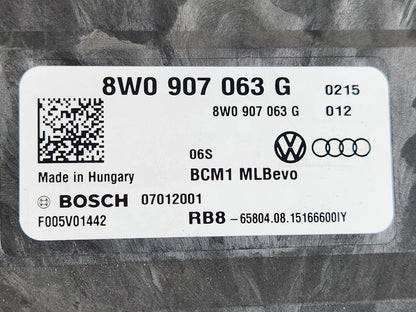 Audi Q7 4M Genuine Body Comfort Control Unit Module BCM 8W0907063G