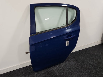 Vauxhall Corsa MK4 (E) (4500) Hatchback Rear Left N/S Complete Door in Blue