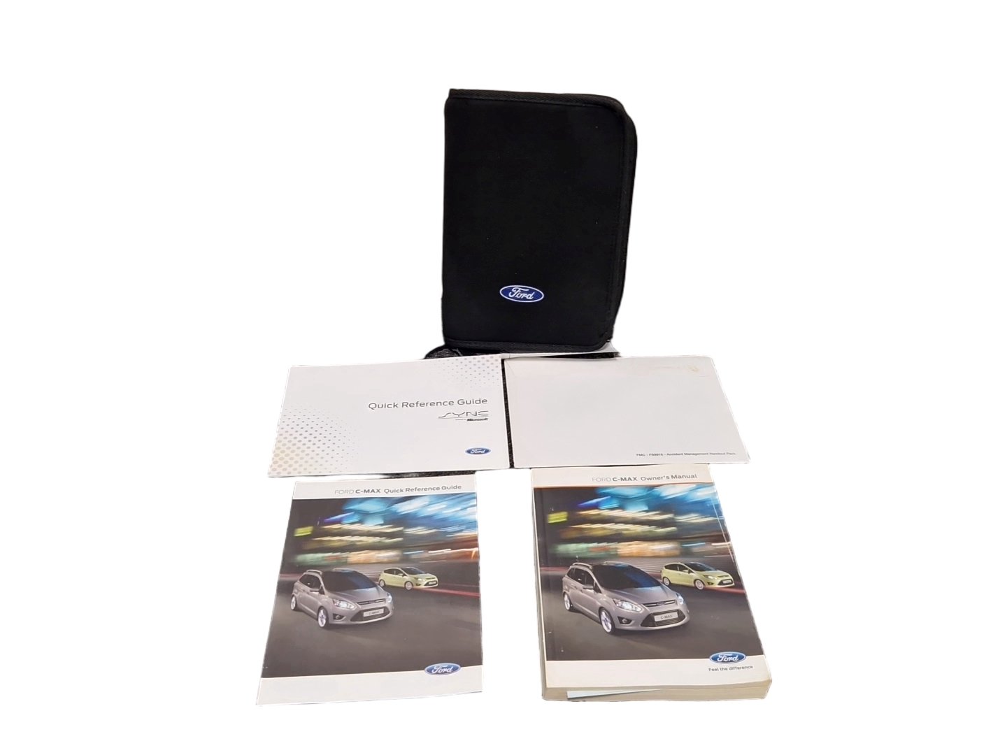 Ford C-Max MK2 (C344) MPV Genuine Owners Manual Handbook Wallet