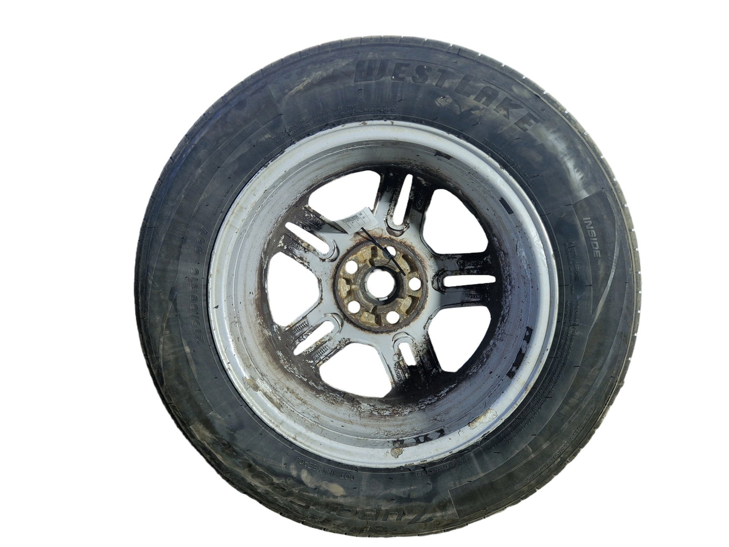 Ford S-Max MK1 (CD340) 16" Alloy Wheel with Tyre 215/60/16 ~6mm AM2J1007AA