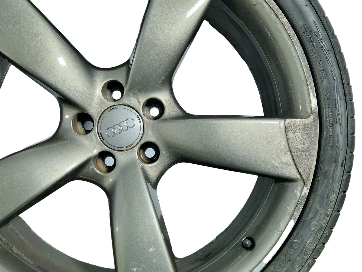 Audi A7 21" Alloy Wheel with Tyre 285/30/21 7mm 4H0601025AT