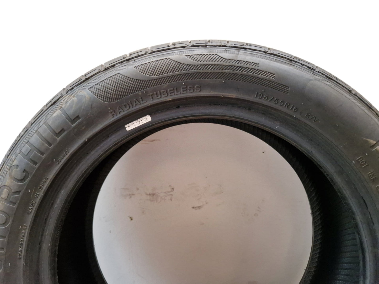 Churchill Tyre 195/55/R16 87V RCB008 Genuine ~6mm Tread