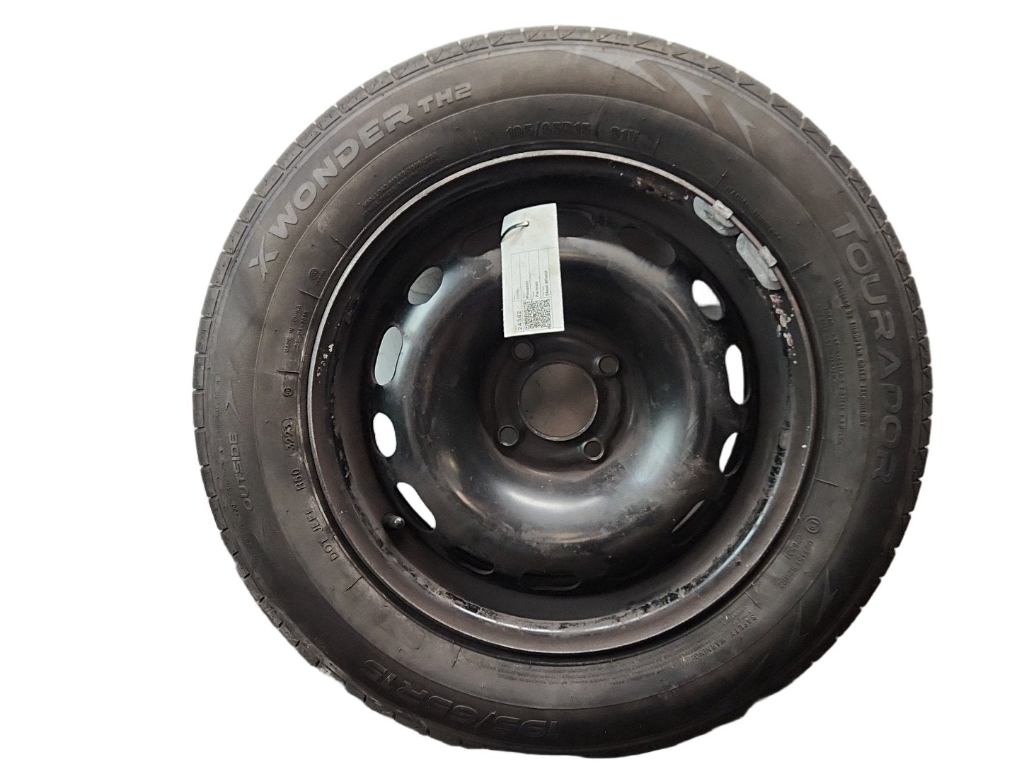 Peugeot Partner B9 Cargo Van 15" Steel Wheel with Tyre ~5mm 195/65/15