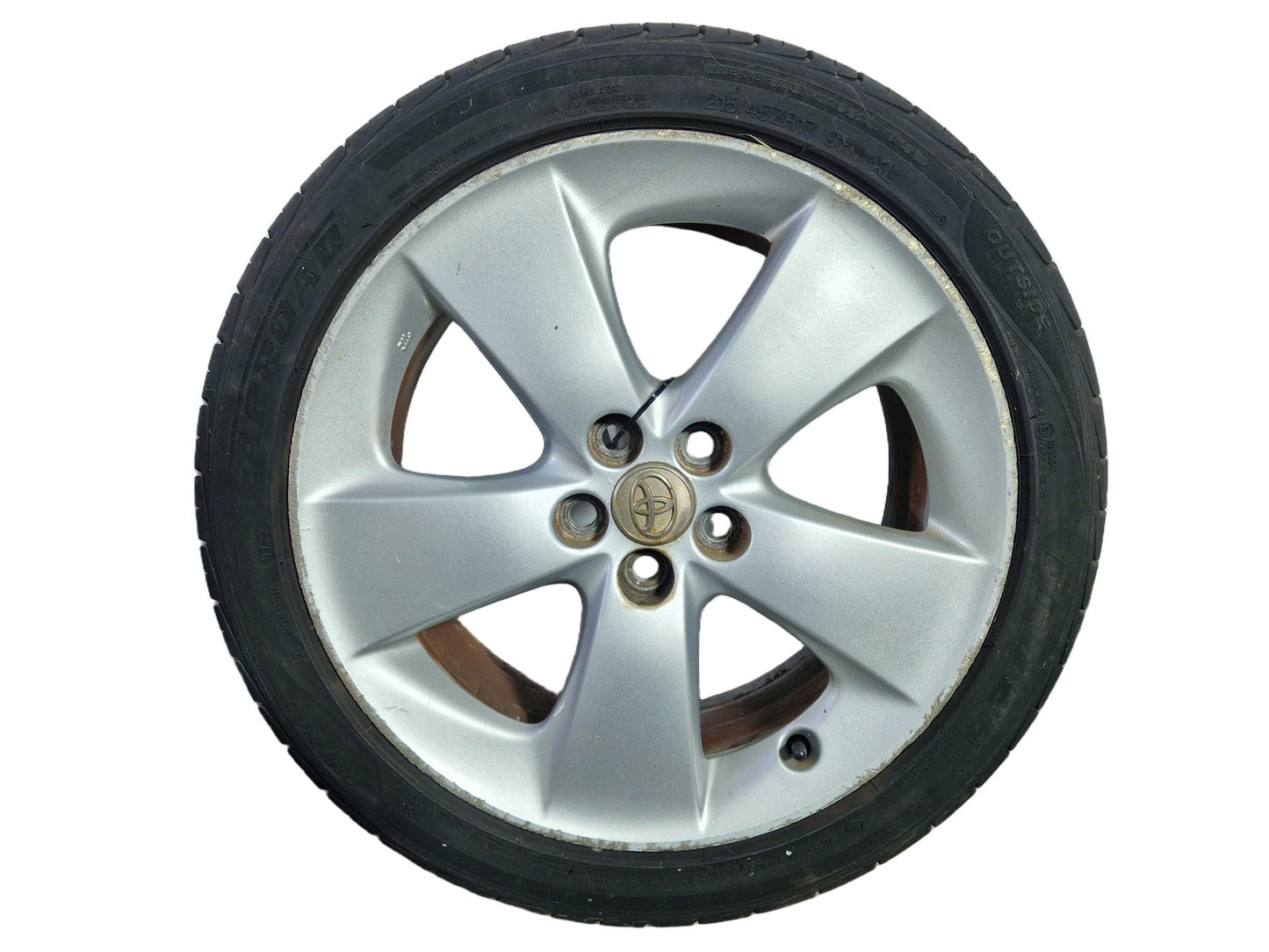 Toyota Prius MK3 (ZVW30) 17" Alloy Wheel with Tyre 215/45/17 ~6mm