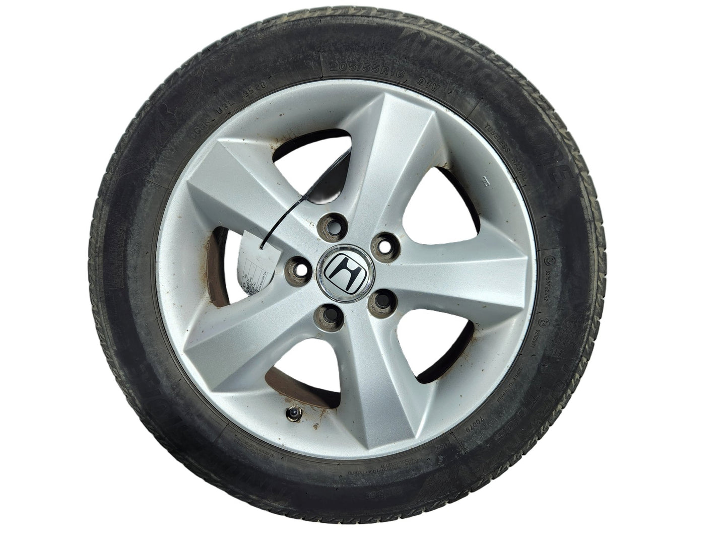Honda FR-V MK1 (BE57) Genuine 16" Alloy Wheel with Tyre ~3mm 205/55/16