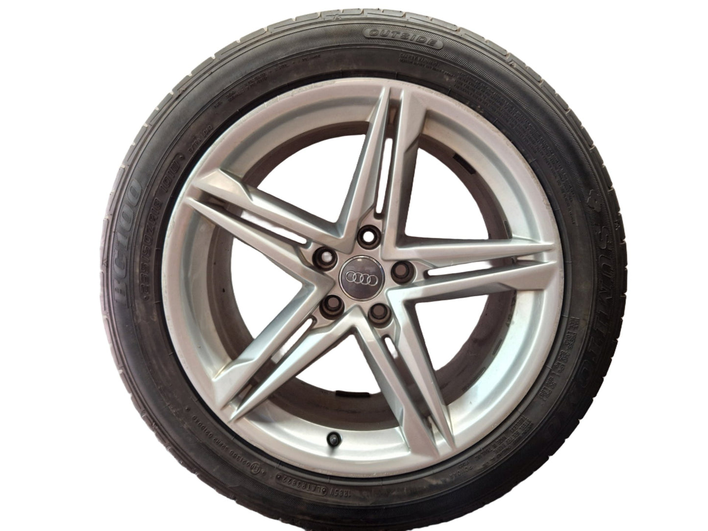 Audi A5 S-Line 18" Alloy Wheel with Tyre 235/50/18 8W0601025DE ~5mm