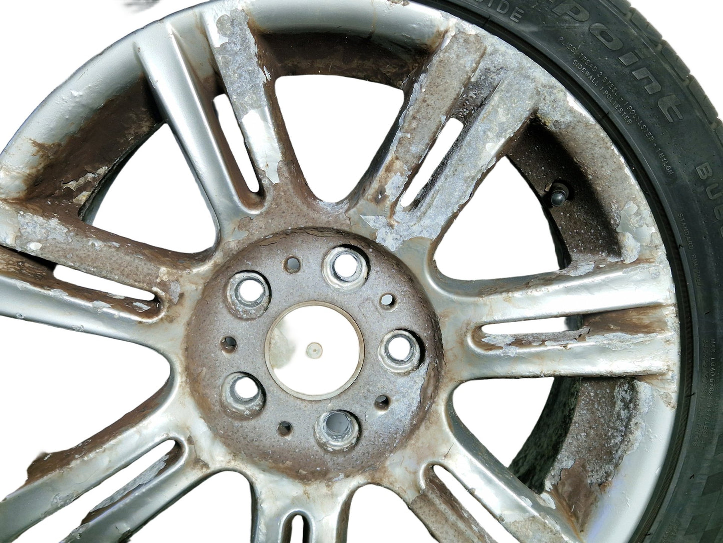 BMW 3 Series E90 17" Alloy Wheel with Tyre 215/45/17 ~3mm 8036936