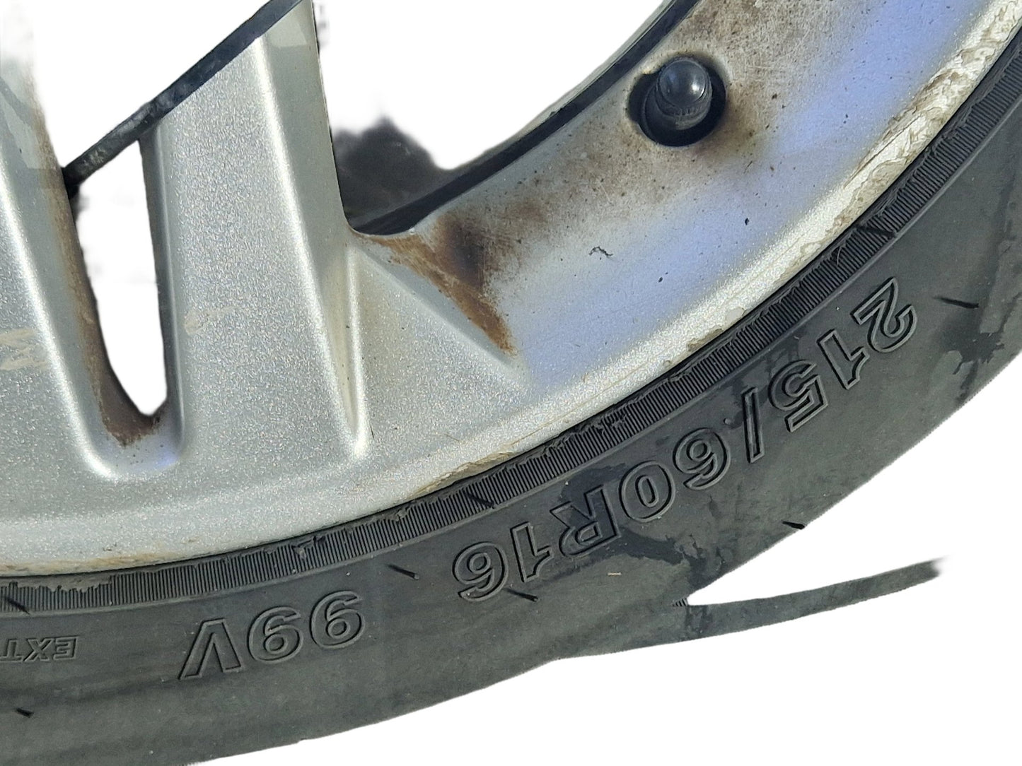 Ford S-Max MK1 (CD340) 16" Alloy Wheel with Tyre 215/60/16 6mm AM2J1007AA