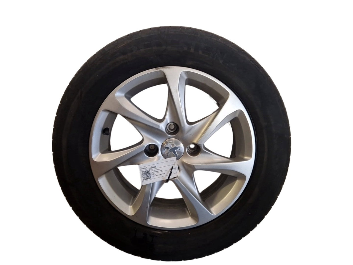 Peugeot 208 MK1 (Ph2) (IA) 15" Alloy Wheel with Tyre 185/65/15 ~5mm