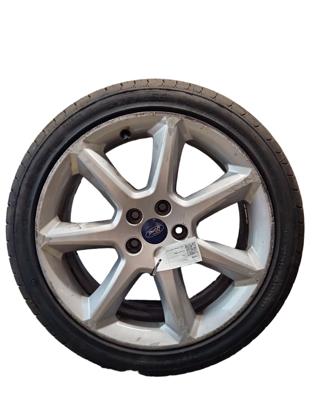 Ford Grand C-Max MK2 (C344) 18" Alloy Wheel and Tyre 235/40/18 ~6mm AM5J-1007-BC