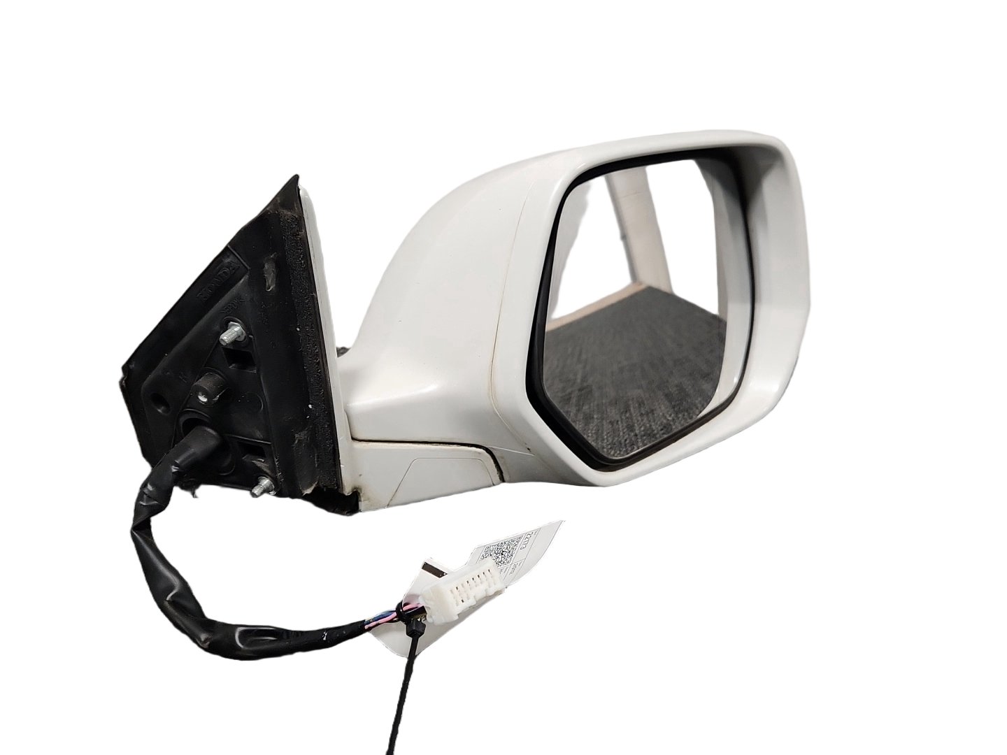 Honda CR-V MK3 FL (RE58) SUV Front Right O/S Driver Door Wing Mirror in White