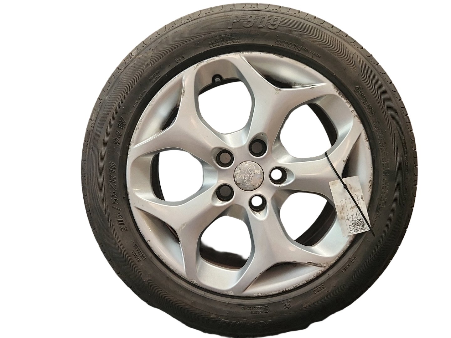 Ford C-Max MK1 FL (C214) 16" Alloy Wheel with Tyre 205/55/16 ~4mm 7M5J-AA