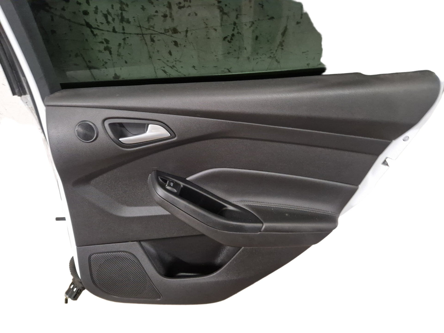 Ford Focus Hatchback Rear Right O/S Driver Complete Door in Frozen White