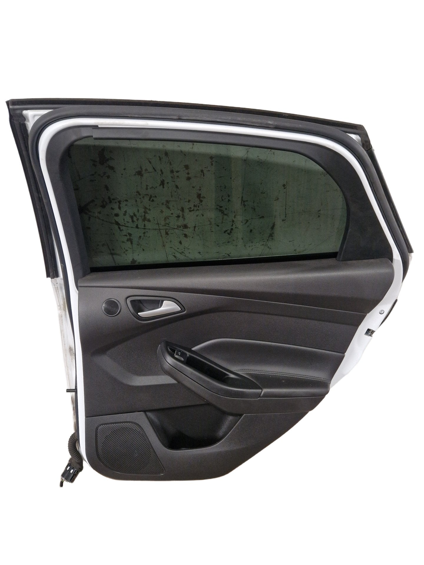 Ford Focus Hatchback Rear Right O/S Driver Complete Door in Frozen White