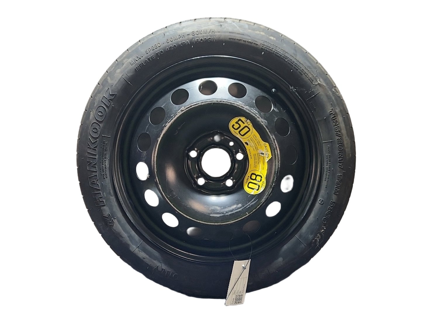 Volvo S60 MK1 Saloon 17" Spare Wheel with Tyre 125/80/17