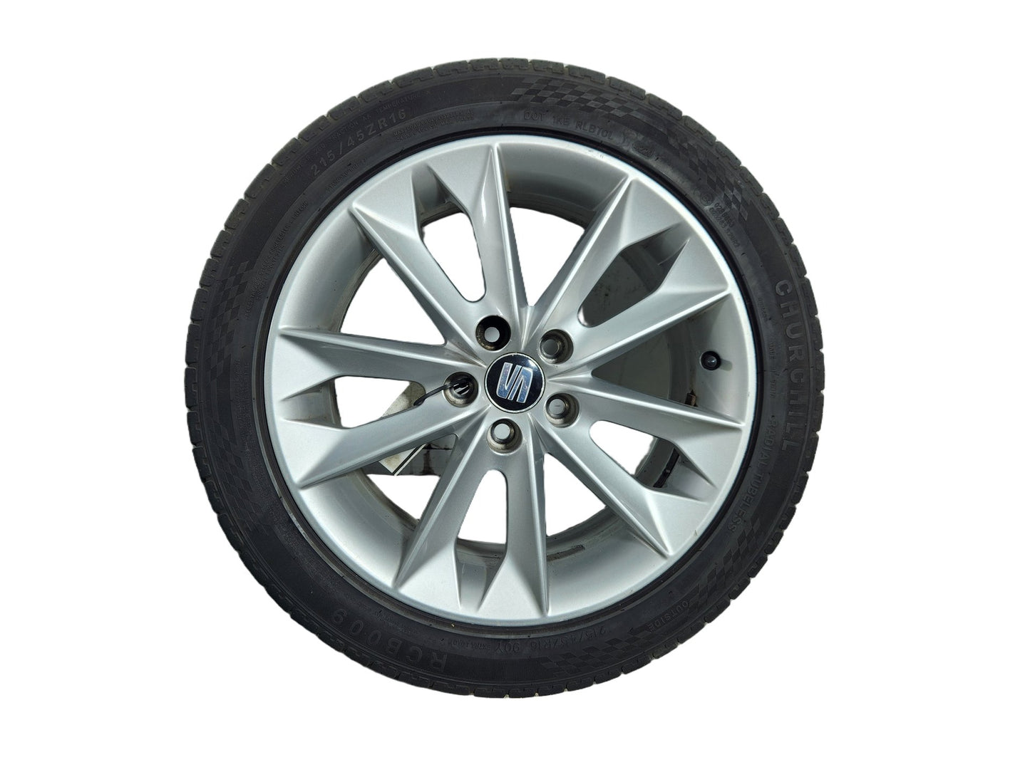 Seat Ibiza MK4 FL - 6J 16" Alloy Wheel with Tyre 215/45/16 ~5mm 6J0601025N