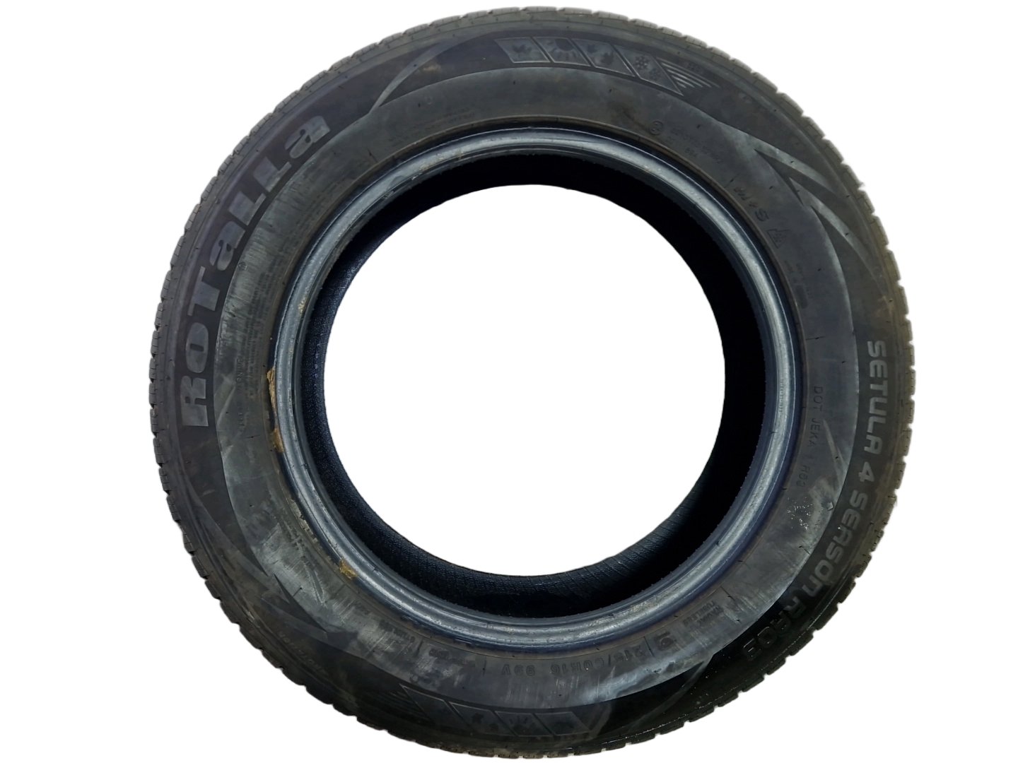 Rotalla Tyre 215/60/R16 99V Setula 4 Season RA03 Genuine ~6mm Tread