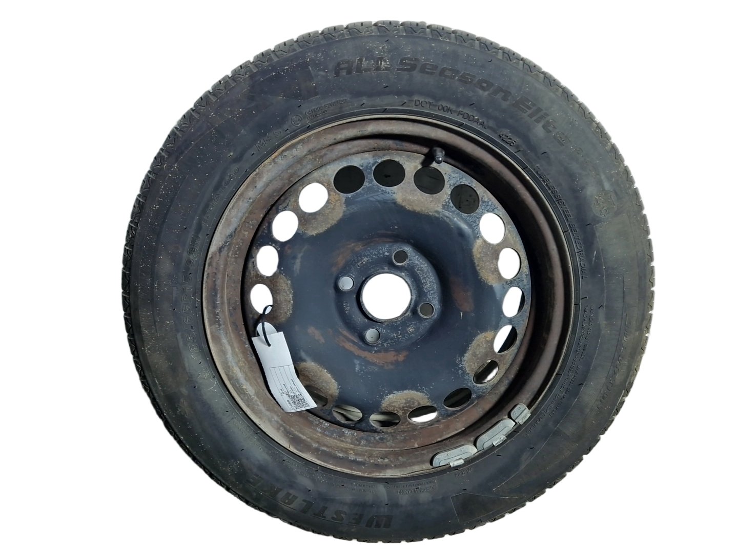 Vauxhall Corsa MK3 (D) (4400) Hatchback Steel Wheel with Tyre 185/65/15 ~6mm