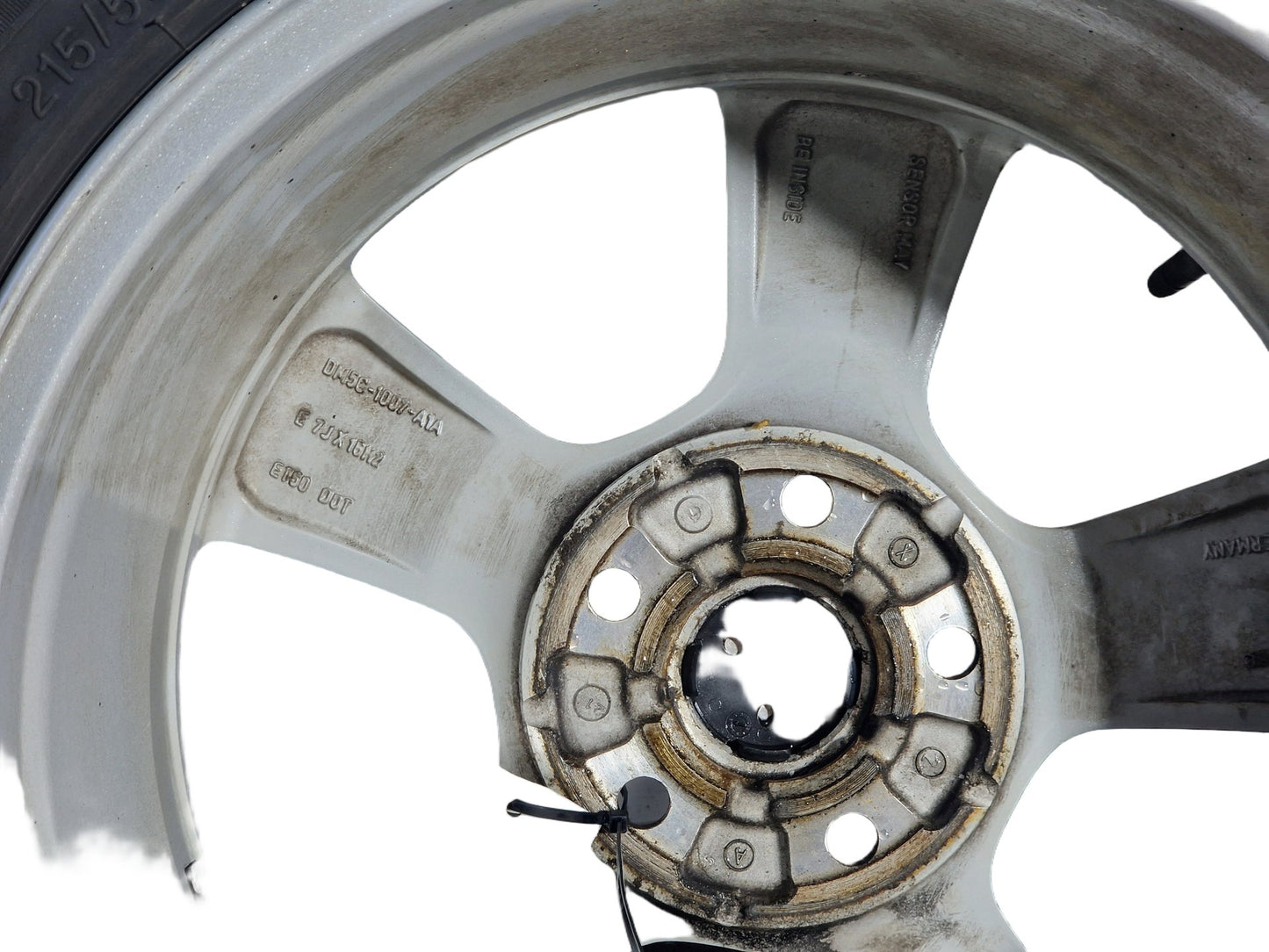Ford Focus MK3 16" Alloy Wheel with Tyre 215/55/16 ~7mm