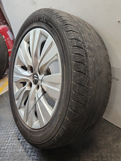 Citroen C3 Picasso MK1 FL (MY10) 16" Alloy Wheel with Tyre 195/55/16 ~3mm