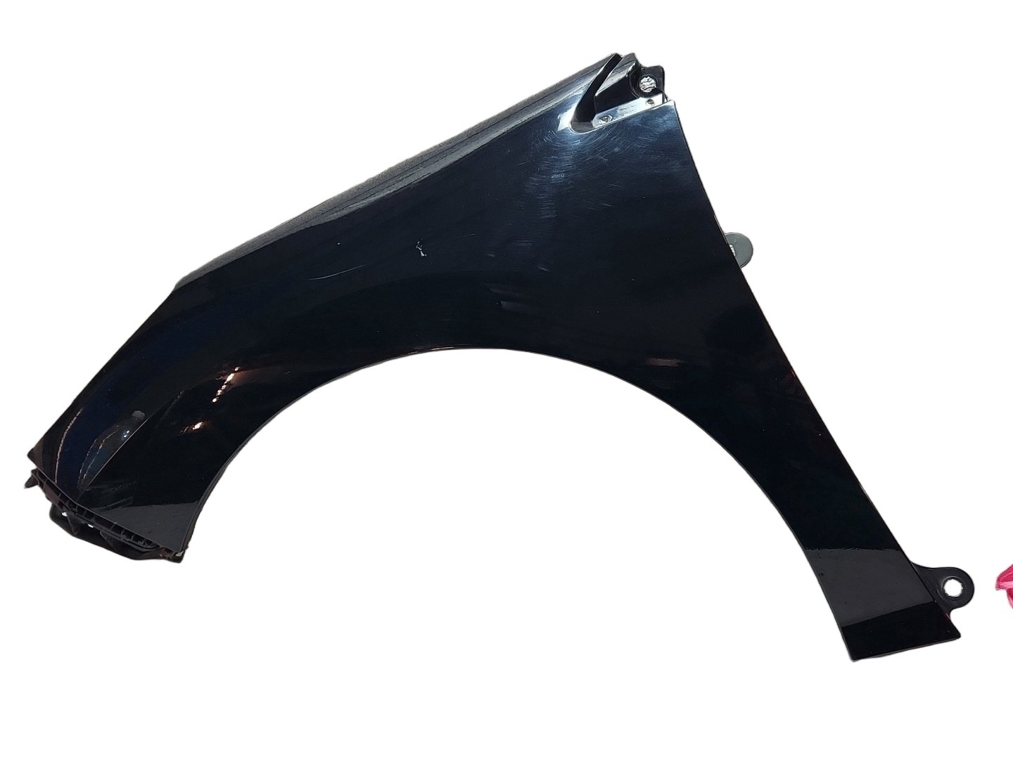 Peugeot 308 MK1 (T7) Front Left N/S Passenger Wing Fender Panel in Black KTV
